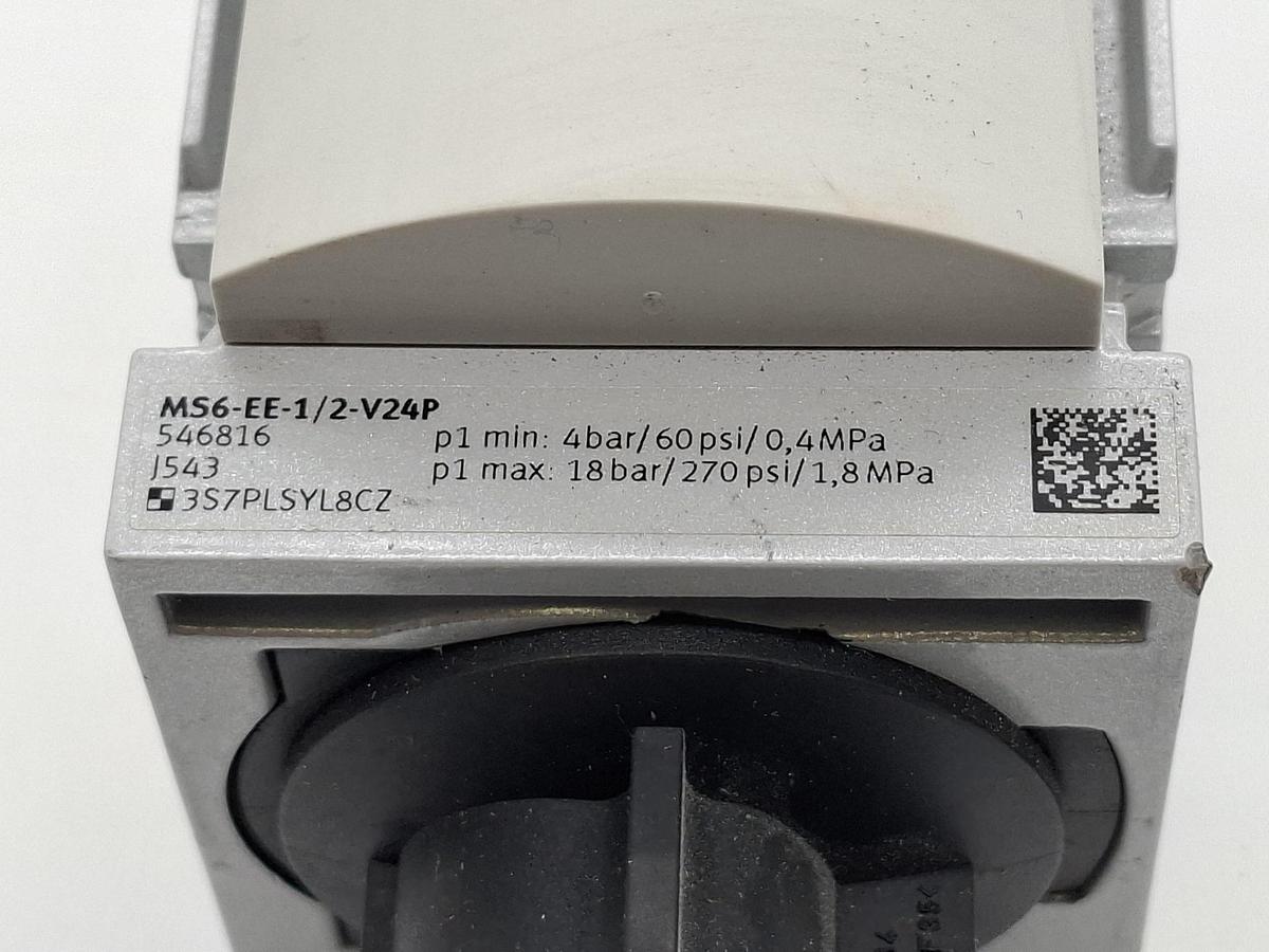 Einschaltventil, 546816, MS6-EE-1/2-V24P, Festo, neuwertig