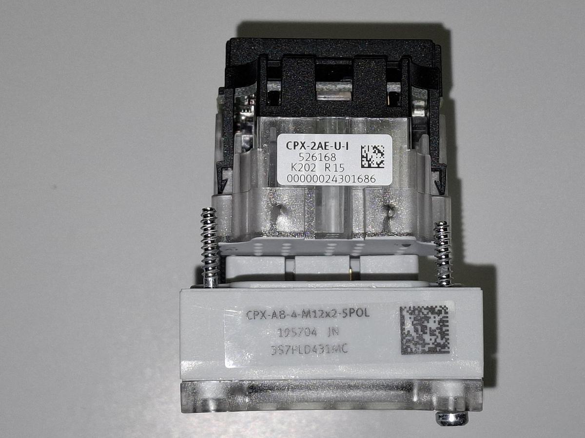 Analogmodul + Anschlussblock, 526168 + 195704, Original Festo, neu