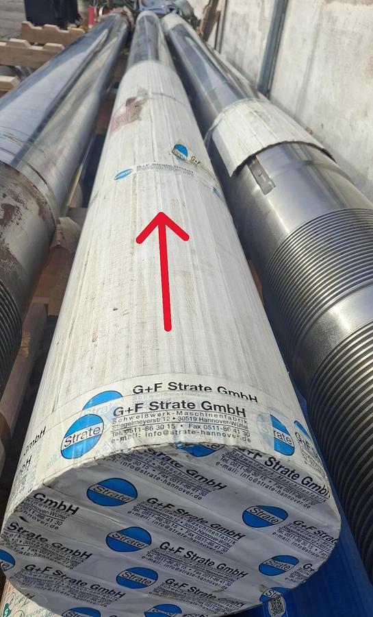 Überholt Ersatzsäule für IDRA 2500, D300mm x 7115mm, (2), 210779, Strate/Idra, überholt