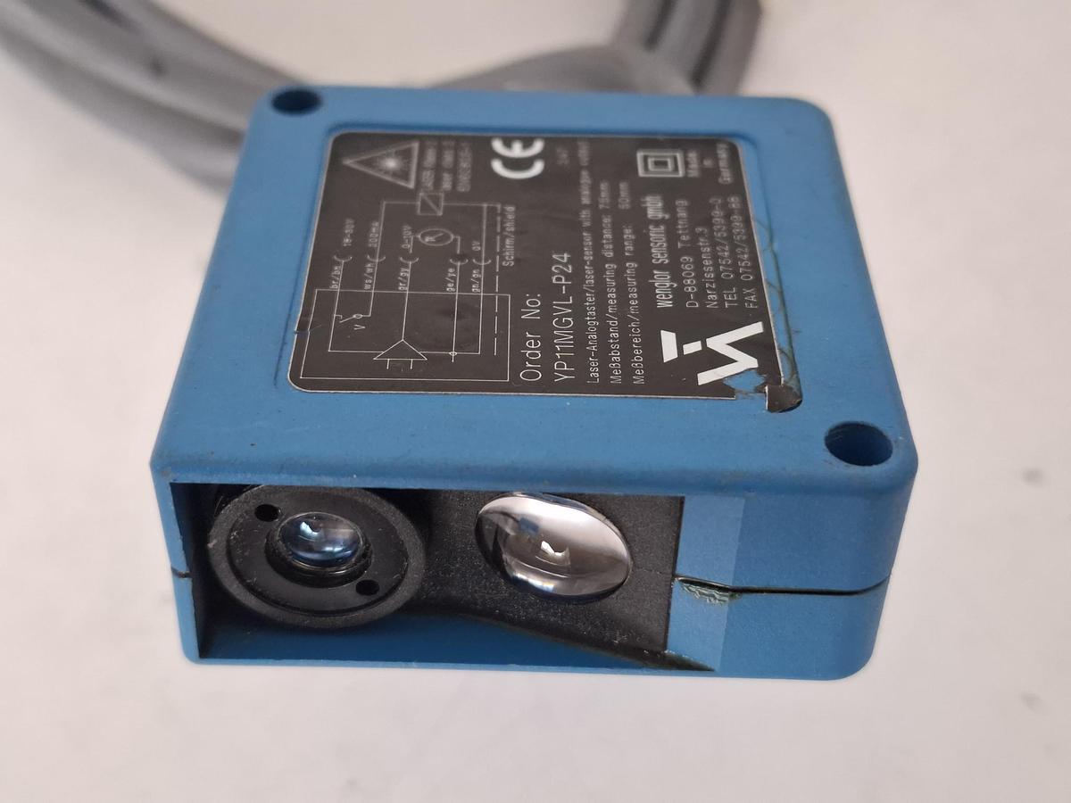 Gebraucht Hochleistungs- Entfernungssensor, YP11MGVL-P24, Wenglor, gebraucht-Top