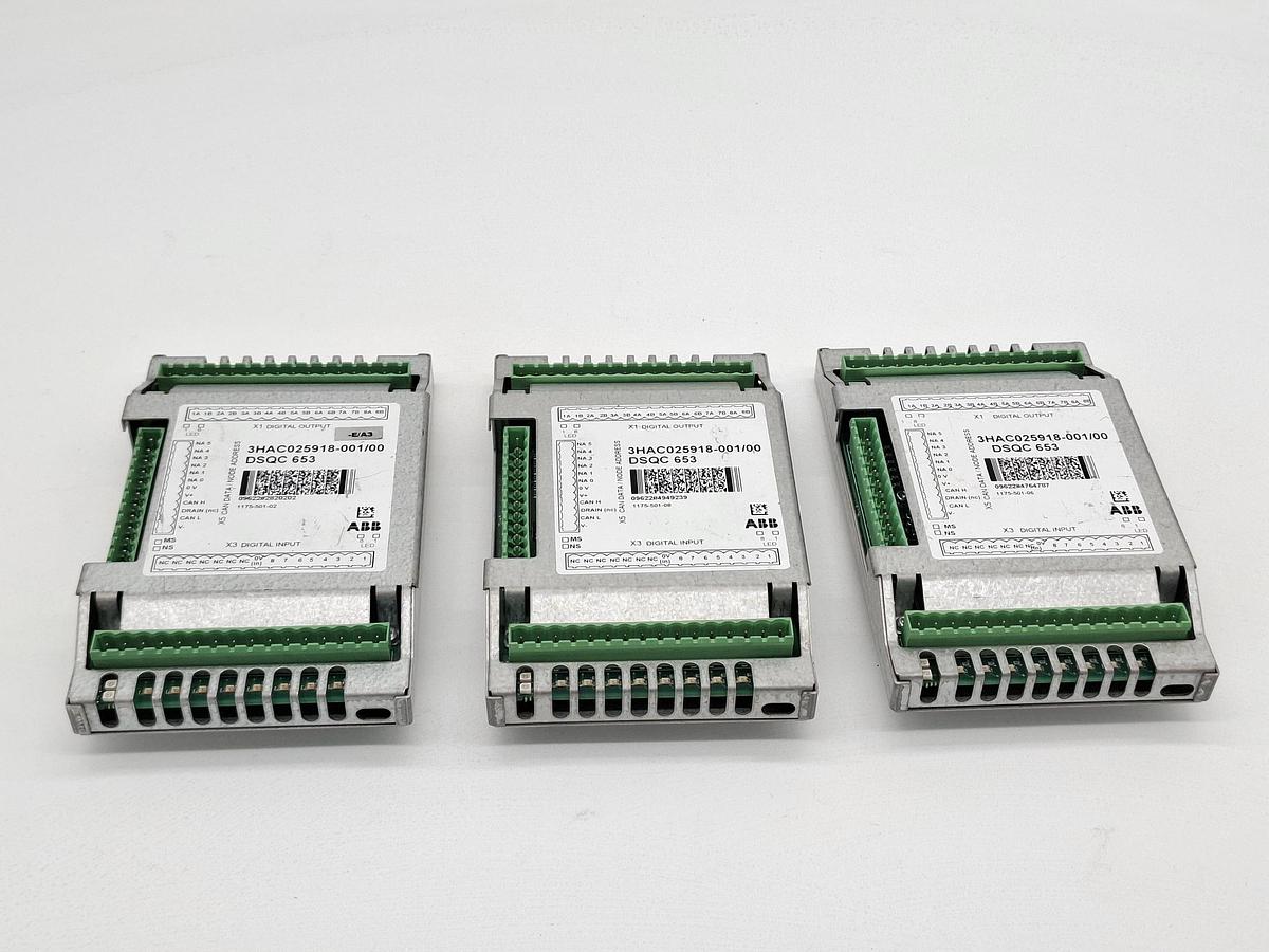 Gebraucht Steuerung I/O Modul, DSQC 653, 3HAC025918-001/00, ABB, gebraucht-Funktionszusicherung