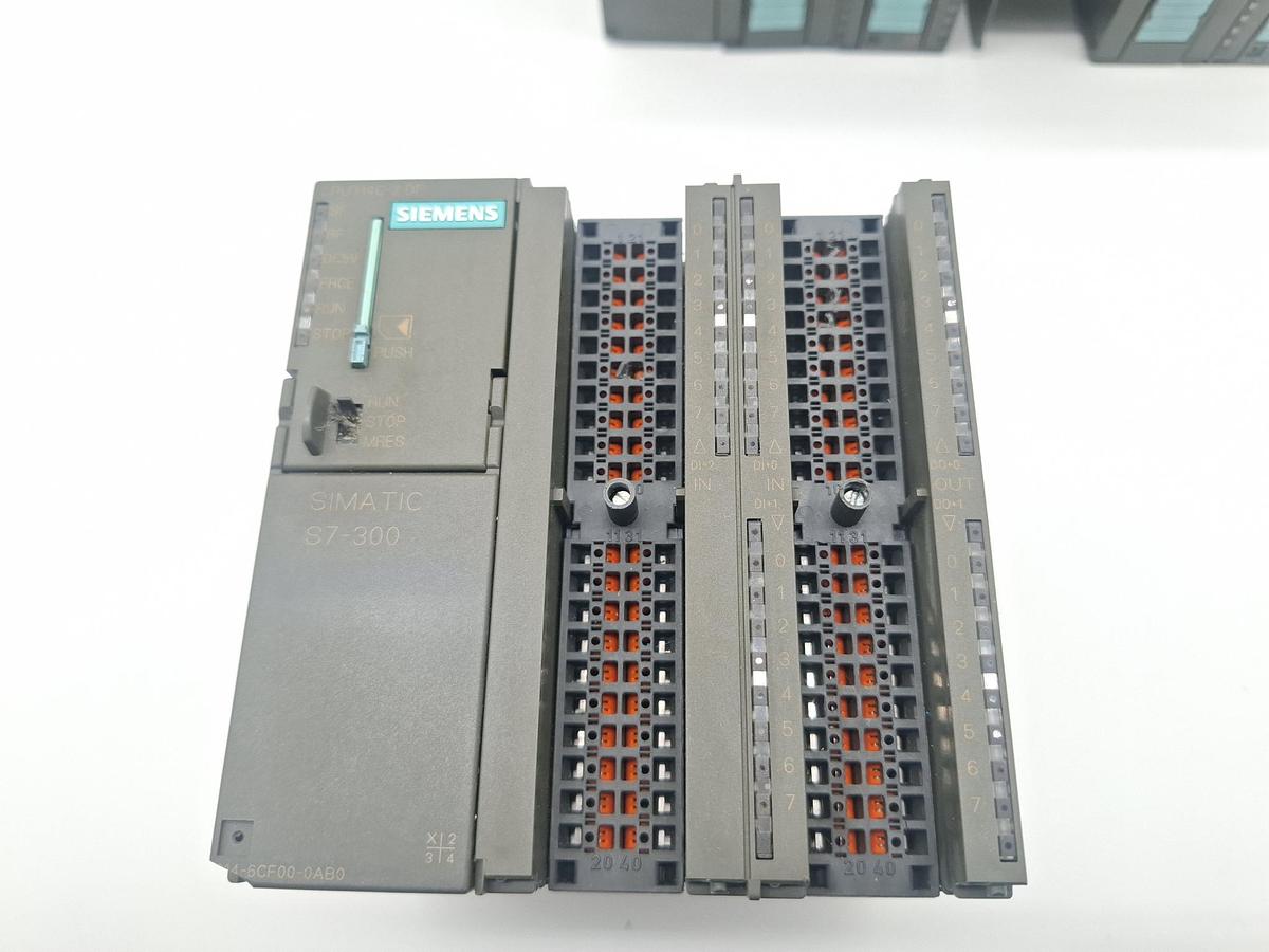 Gebraucht S7 300, CPU314C-2, 6ES7 314-6CF00-0AB0, Siemens, gebraucht-Funktionszusicherung