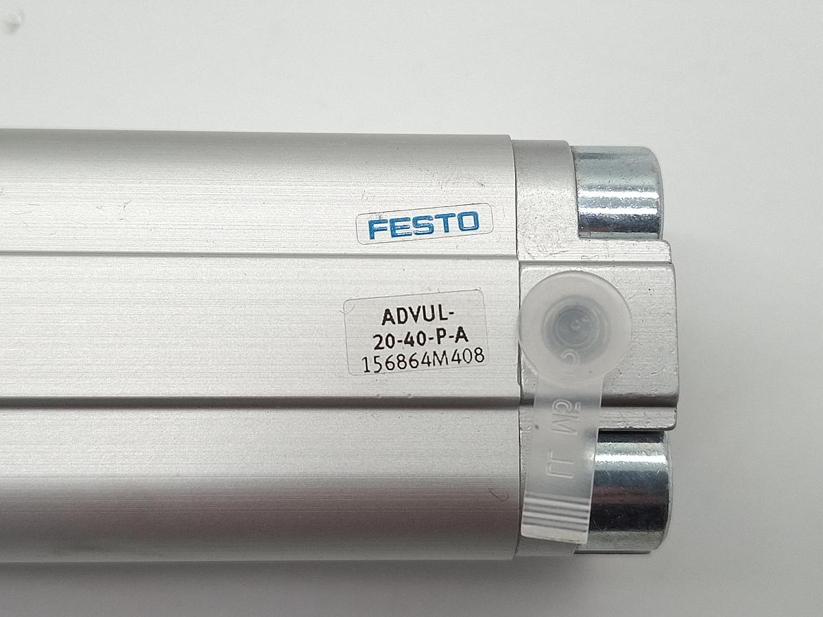 Kompaktzylinder, Hub 40mm, ADVUL-20-40P-A, 156864, Festo, neu