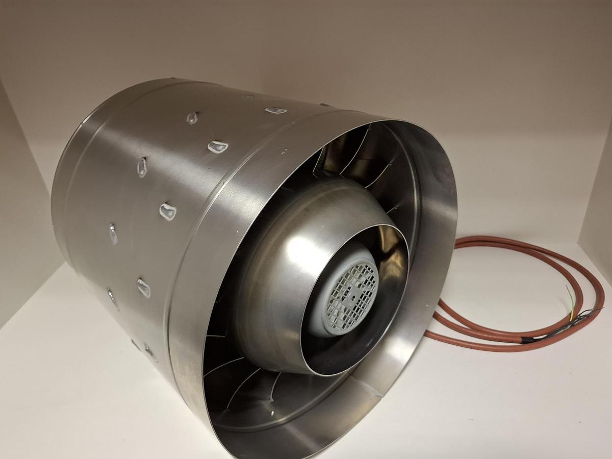 Diagonal Rohr Ventilator, 3x230V, 500mm, 9880m³/h, TDE 500 D4, Red Ring, neuwertig -40%