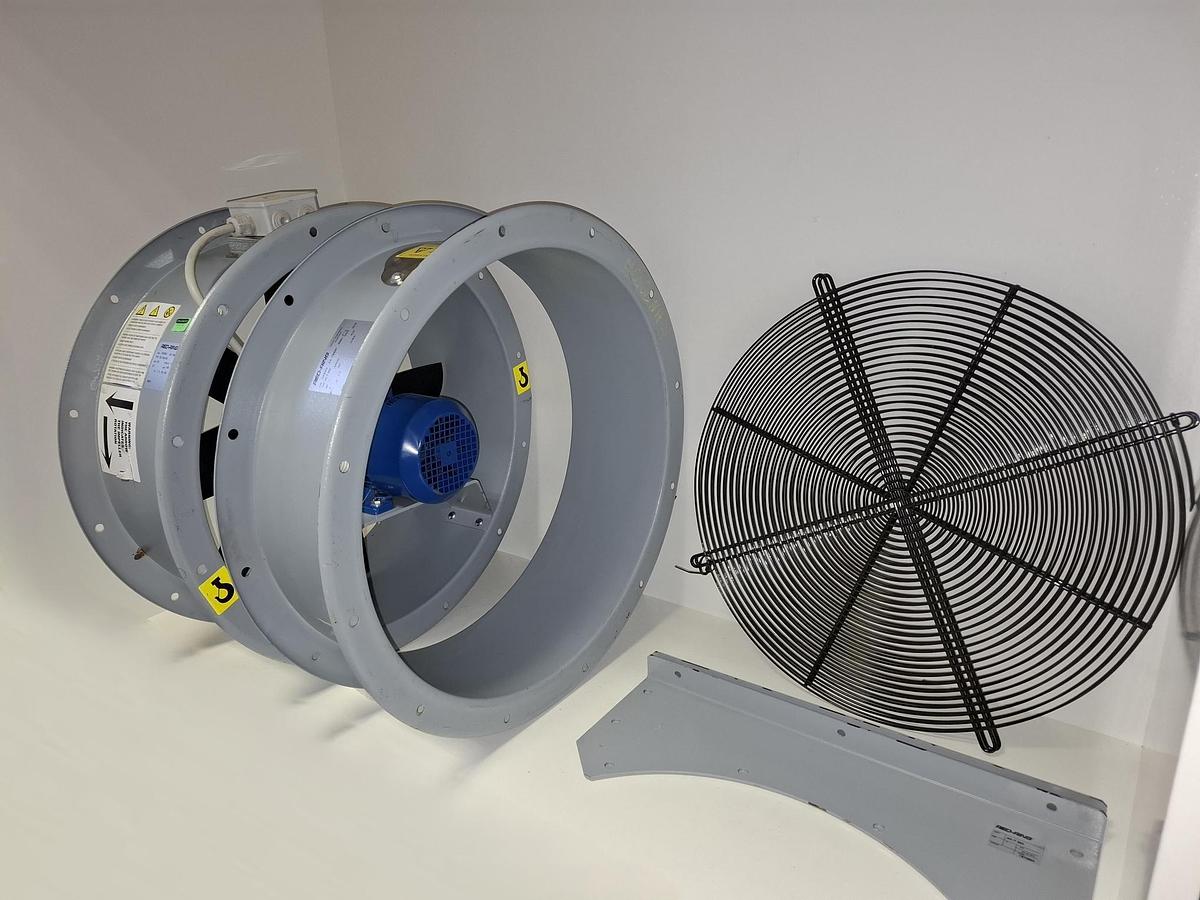 Industrie Rohrventilator mit Zubehör, D560mm, TGT 560-4D + .., Red Ring, neu -40%