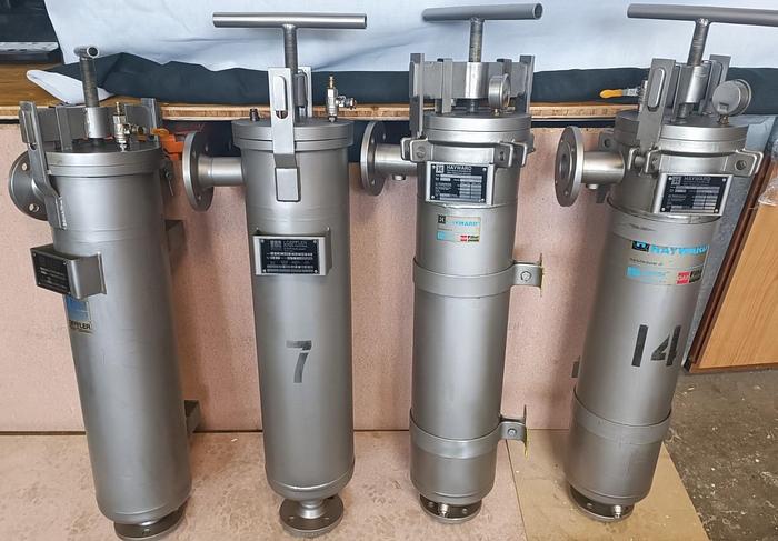 Gebraucht Edelstahl Beutelfilter mit Schnellverschluss, TSBF-0102-AD06-050D, Hayward, gebraucht