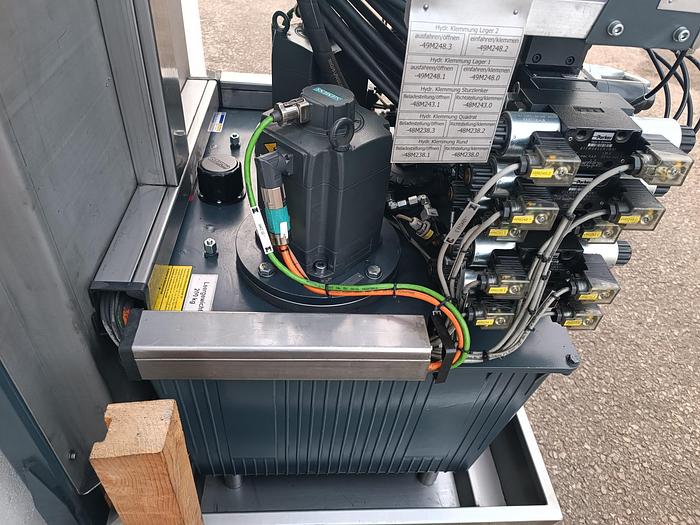 Gebraucht Hydraulikaggregat, 330 bar, 10 Kreise, 2 Servomotorpumpen, 130L, Niehues, gebraucht-Top