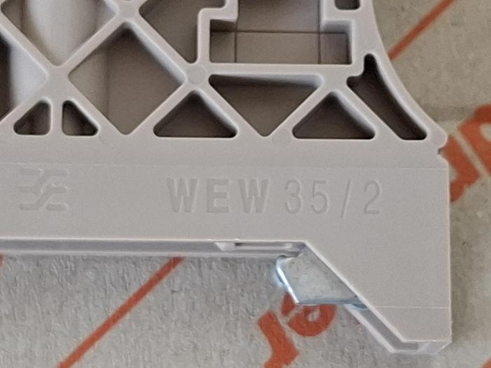 49 Stück Endklemmen, WEW35/2, Weidmüller, neu