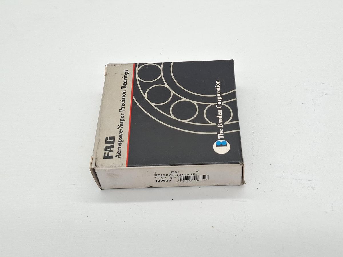 1 Stück Präzisions Spindellager, B71907E.T.P4S.UL, FAG, neu