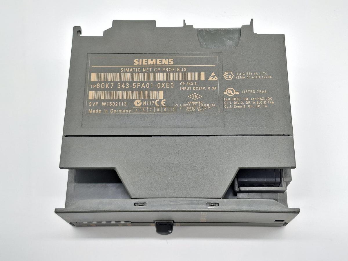 Gebraucht Prozessor CP343-5, 6GK7 343-5FA01-0XE0, Siemens, gebraucht-Funktionszusicherung