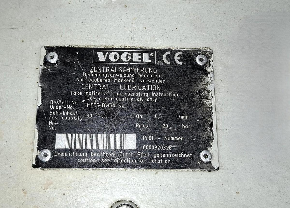 Gebraucht Zentrale Öl- und Fettschmieranlage, MFE5-BW30 + KFG1-5W2 Vogel, gebraucht