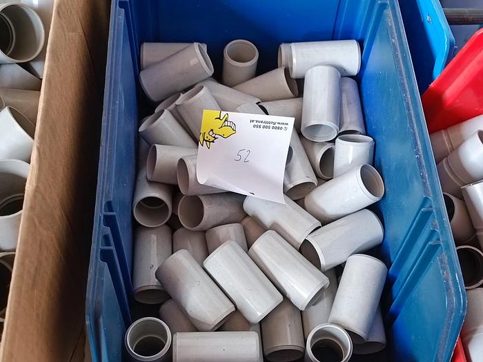 680 Stück Steck und Haftmuffen zur Elektroverrohrung, 16, 25, 29, 37, 45, 50mm, , neuwertig