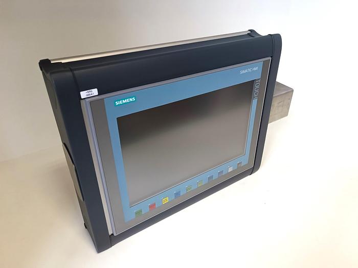 Gebraucht SIMATIC Panel + Gehäuse + Wanderhalterung, 6AV2 123-2MB03-0AX0 + …, Siemens, neuwertig