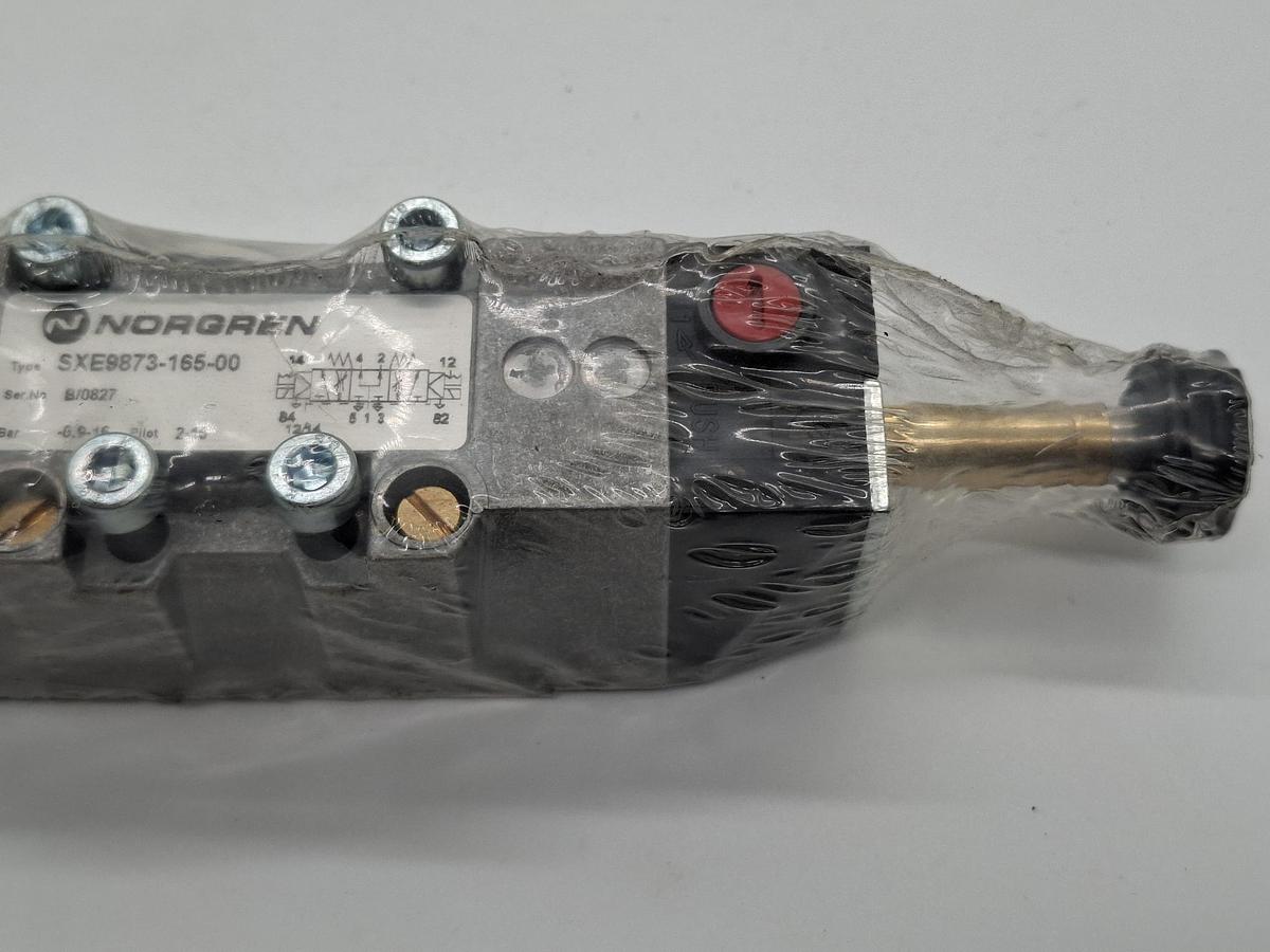Magnetventil inkl. 1 Spule u Stecker, SXE9873-165-00, Norgren, neu