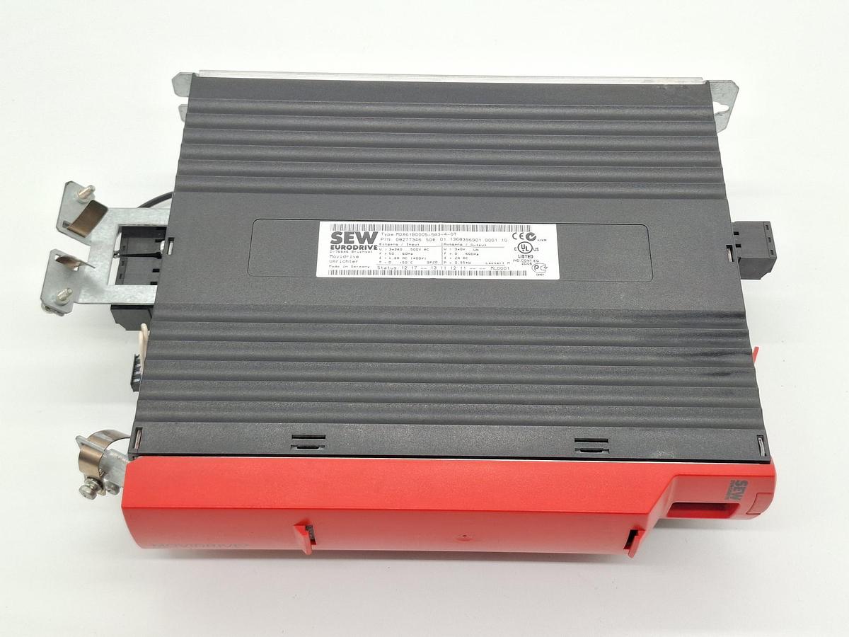 Gebraucht Frequenzumformer + Bremswiderstand, 0 Leistungsstunden, 0,55KW, MDX61B0005-5A3-4-0T, SEW, gebraucht-Top
