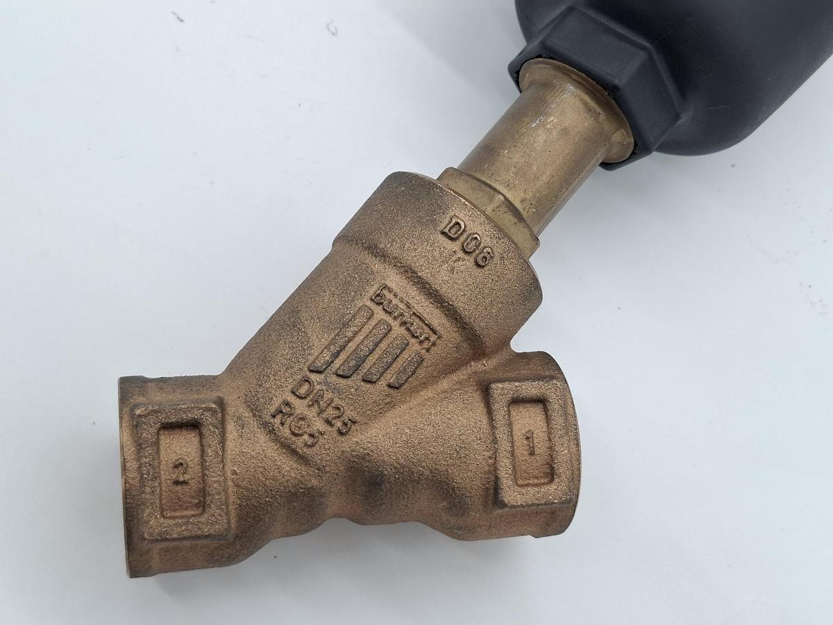 Schrägsitzventil, 2000 B PTFE RG, 16bar, DN25, PN25, G1", 186343, Bürkert, neuwertig