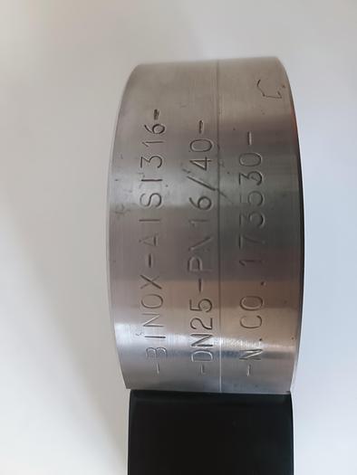 Gebraucht Edelstahl Kompakt Kugelhahn DN25 mit Pneumatikantrieb, getestet, DN25, Alfa, gebraucht