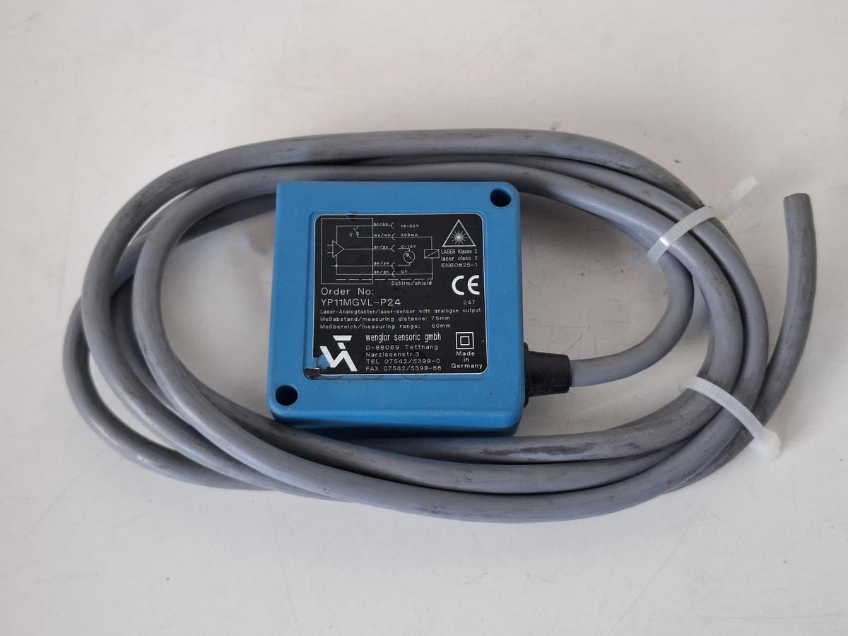 Gebraucht Hochleistungs- Entfernungssensor, YP11MGVL-P24, Wenglor, gebraucht-Top