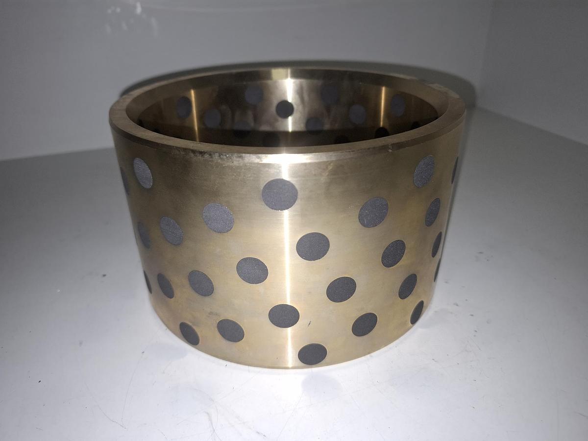 Gleitlagerbuchse aus Bronze mit Graphiteinsätzen, D185/D160, , neu