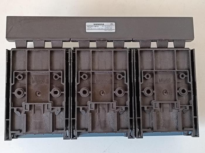 Gebraucht 3 Stück Lasttrenner + Sammelschiene, 3NP1123-1CA20, Siemens, neuwertig -40%