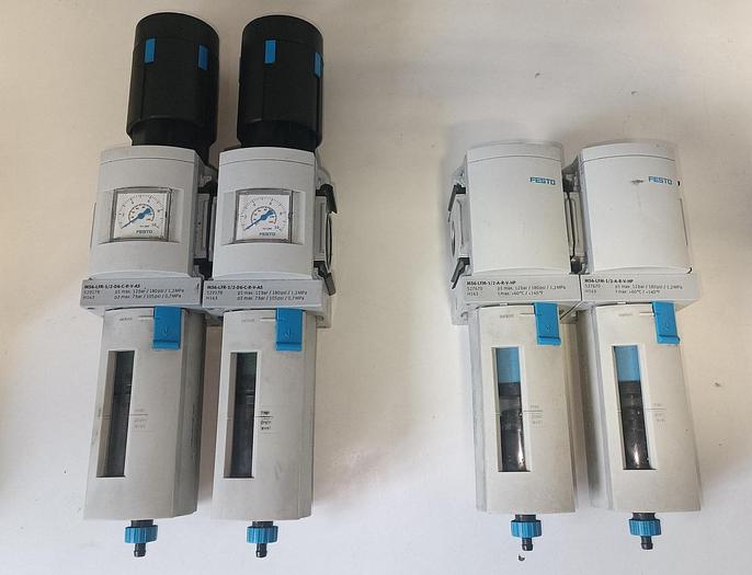Gebraucht 70 Stück Teile zu Wartungseinheiten, Top Paketpreis, MS6 …., Festo, gebraucht