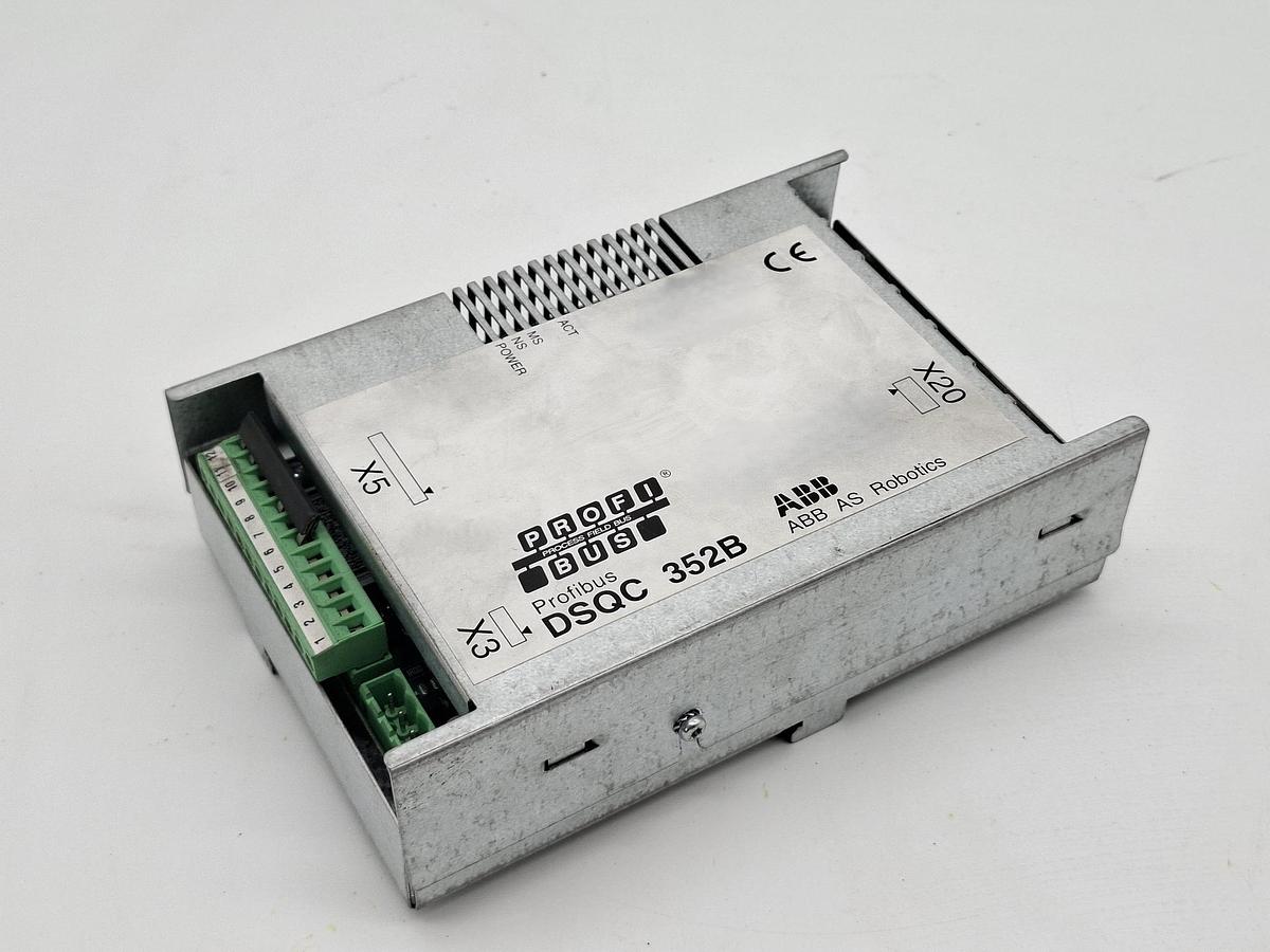 Gebraucht Profibus, DSQC 352B, 3HNE00009-1/14, ABB, gebraucht-Funktionszusicherung