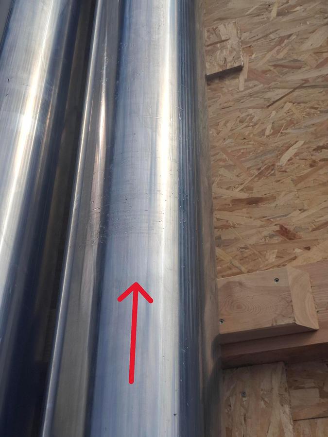 Überholt Ersatzsäule für IDRA 3300, D330mm x 7115mm, (6) 220735, Druckguss Servive, überholt