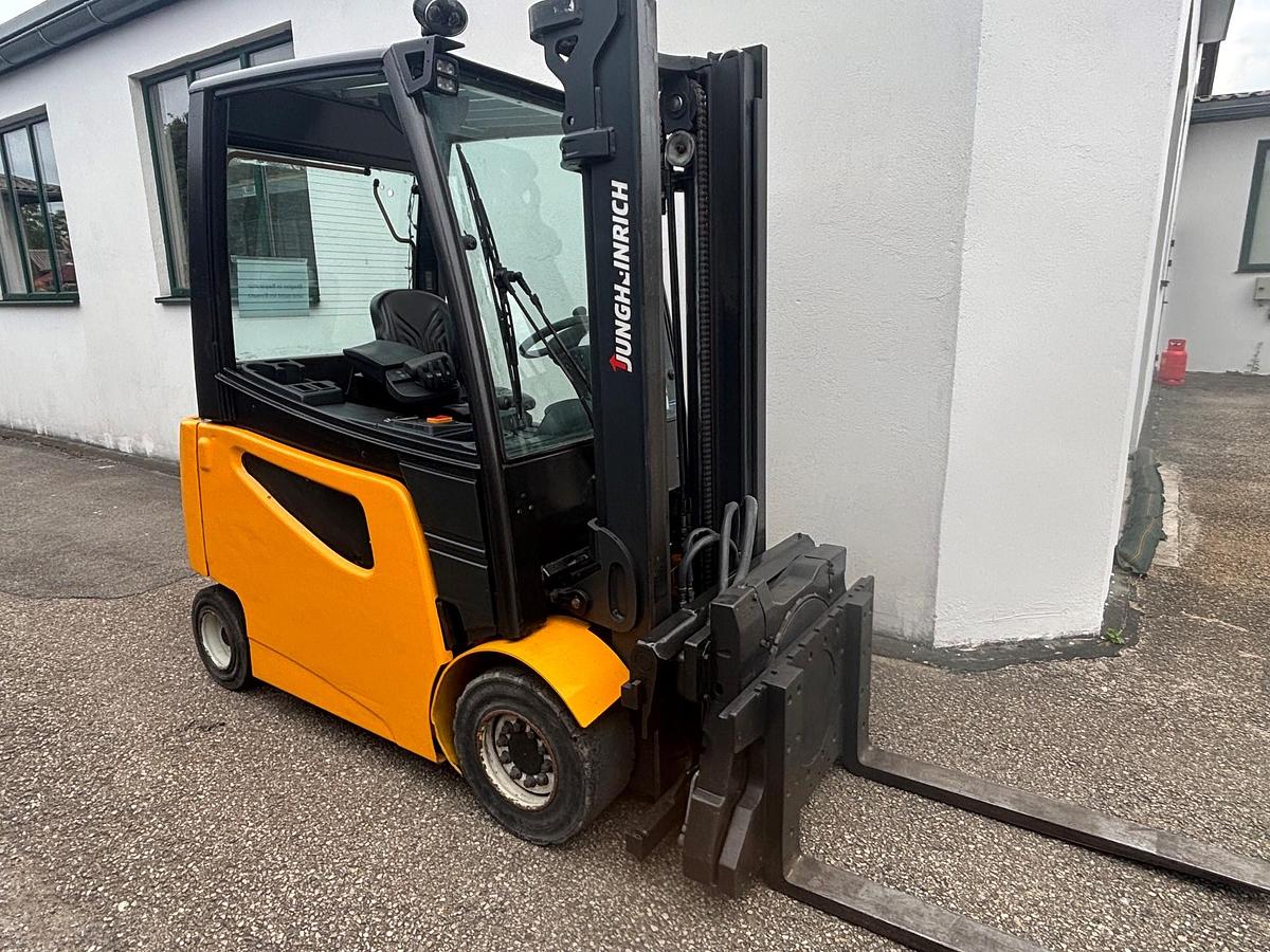 Überholt Elektrostapler mit Drehgerät, 3to, EFG 430k 330ZT, Jungheinrich, gebraucht - überholt