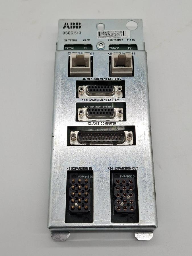 Gebraucht Stecker Modul, DSQC 513, 3HAC6546-1/01, ABB, gebraucht-Funktionszusicherung