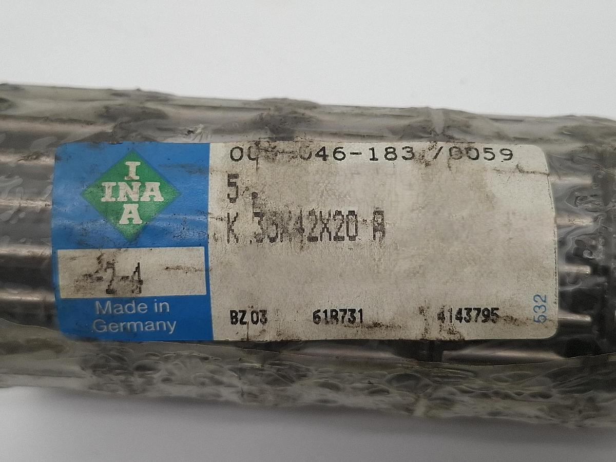 5 Stück Nadellager, K 35x42x20 A, INA, neu