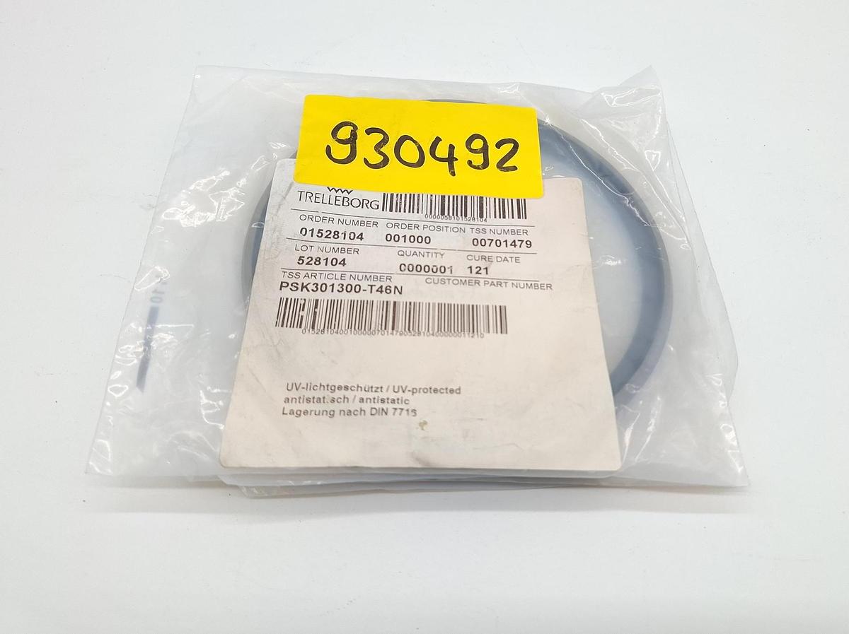 2 Stück Kolbendichtung für d130mm, 114,9/130x6,3mm, PSK301300-T46N, Trelleborg, neu -70%