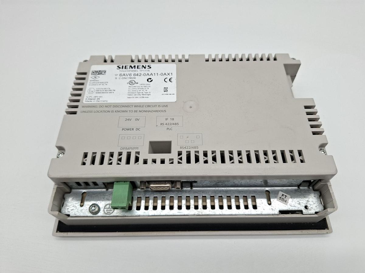 Gebraucht Touchpanel TP177A, 6AV6 642-0AA11-0AX1, Siemens, gebraucht