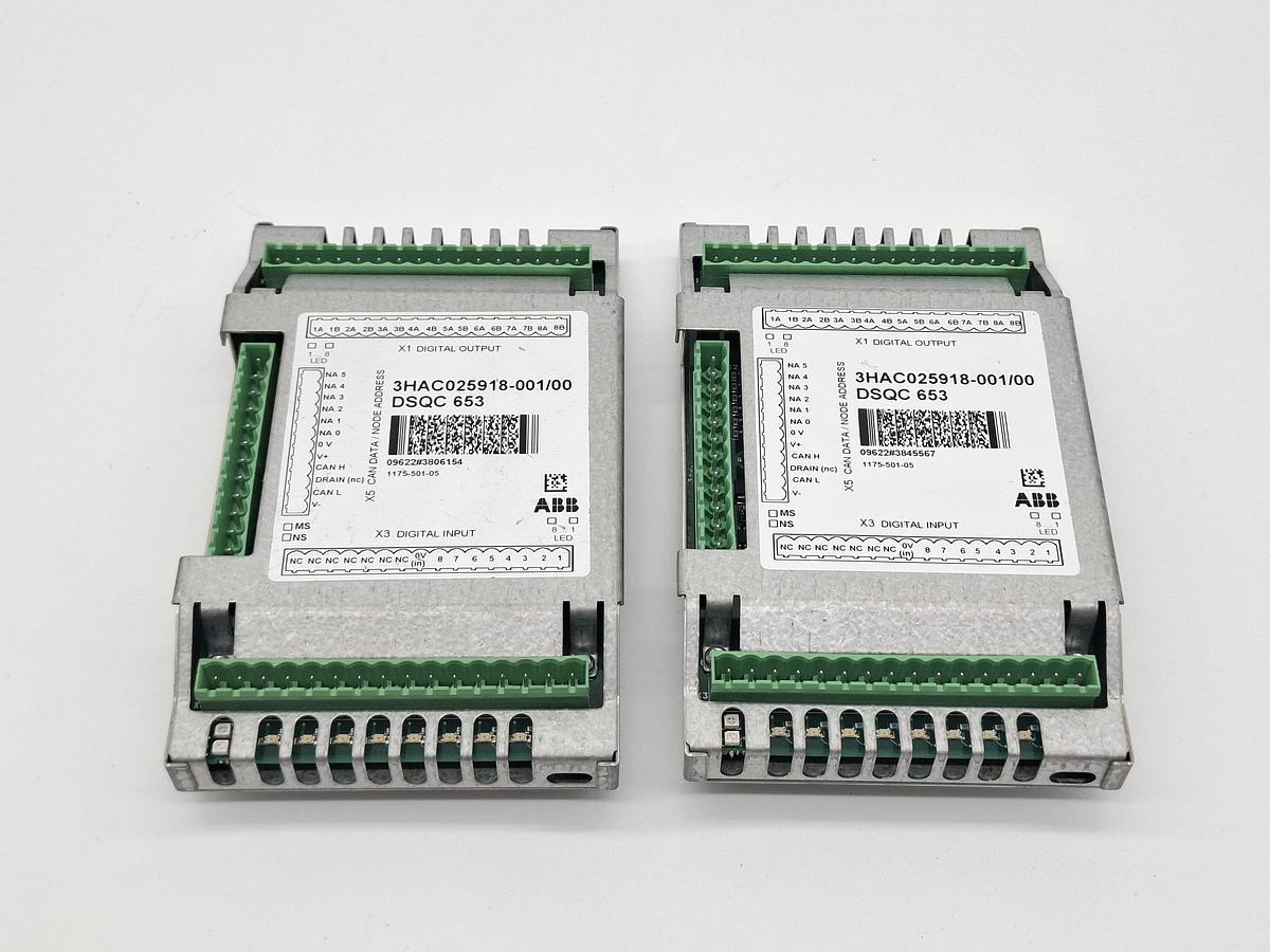 Digital I/O Modul, DSQC 653, 3HAC025918-001/00, ABB, neu