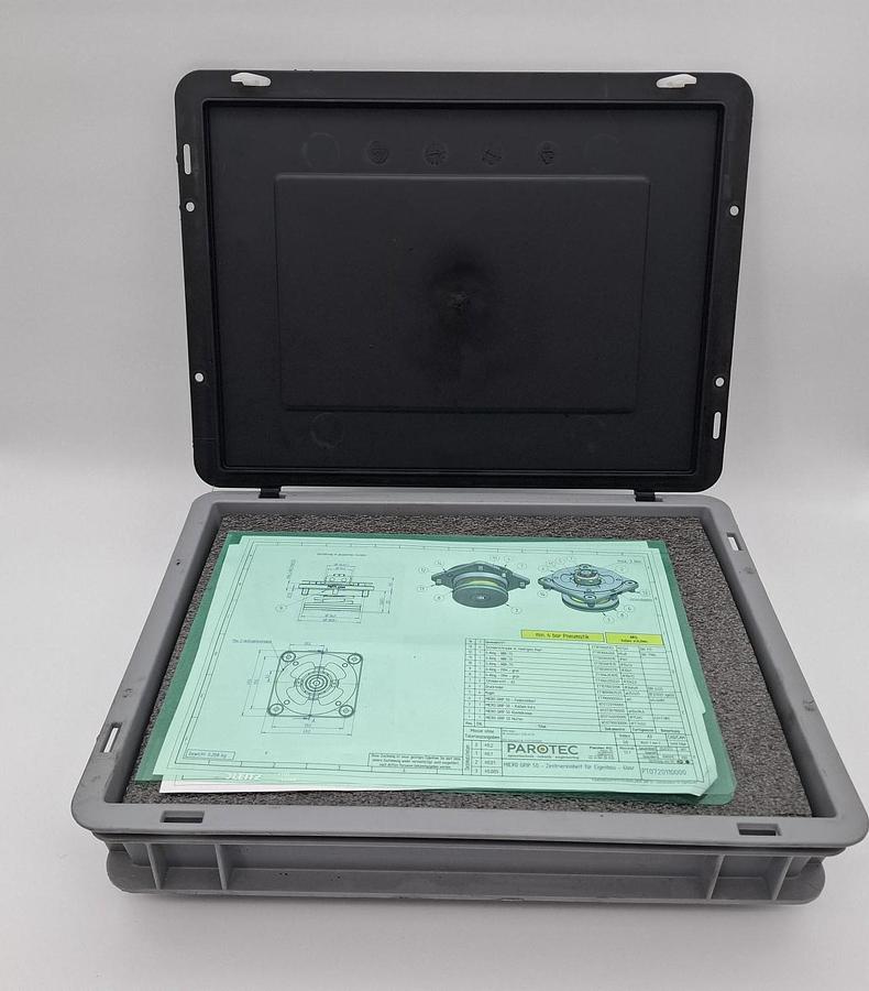 1 Set = 3 neue Zentriereinheiten, Nullpunktsystem, Micro grip 50, Parotec, neu