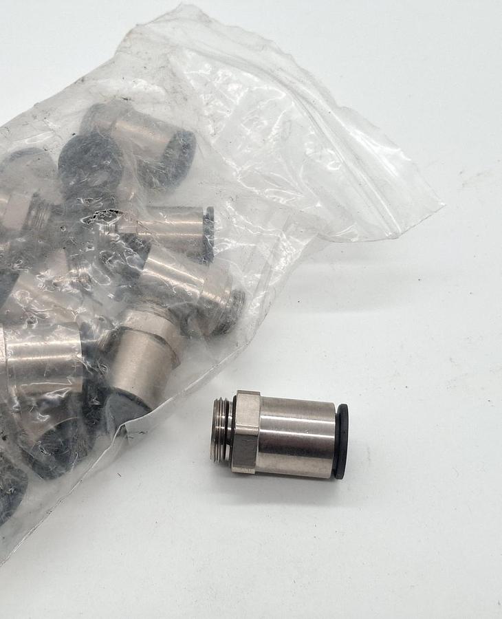 17 Stück Einschraubanschluss, G1/4" x D12, Legris, neu