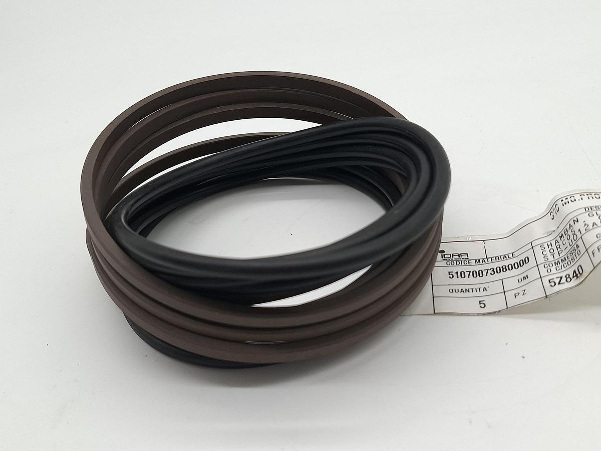 3 Stück Kolbendichtung für d120mm,  104,5/120x6,3, PT0301200-T46N, Trelleborg, neu -50%