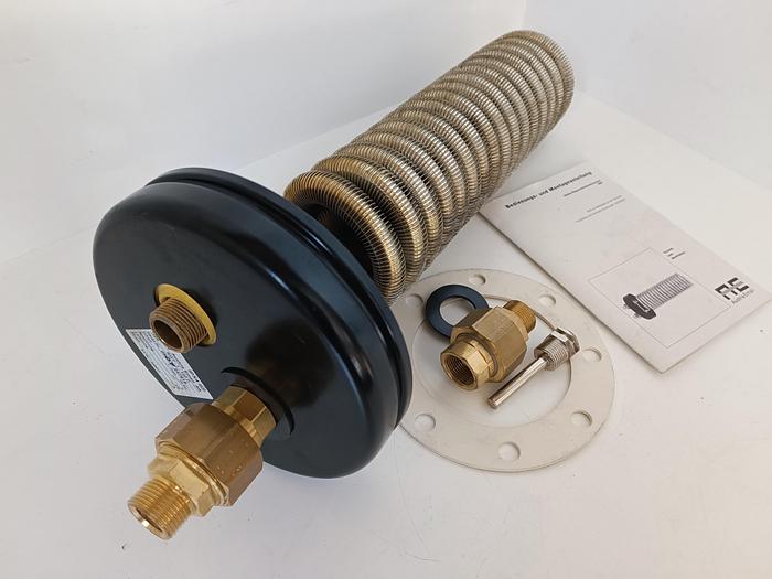 Rippenrohrwärmetauscher, RWT-1-140D, Austria Email, neu