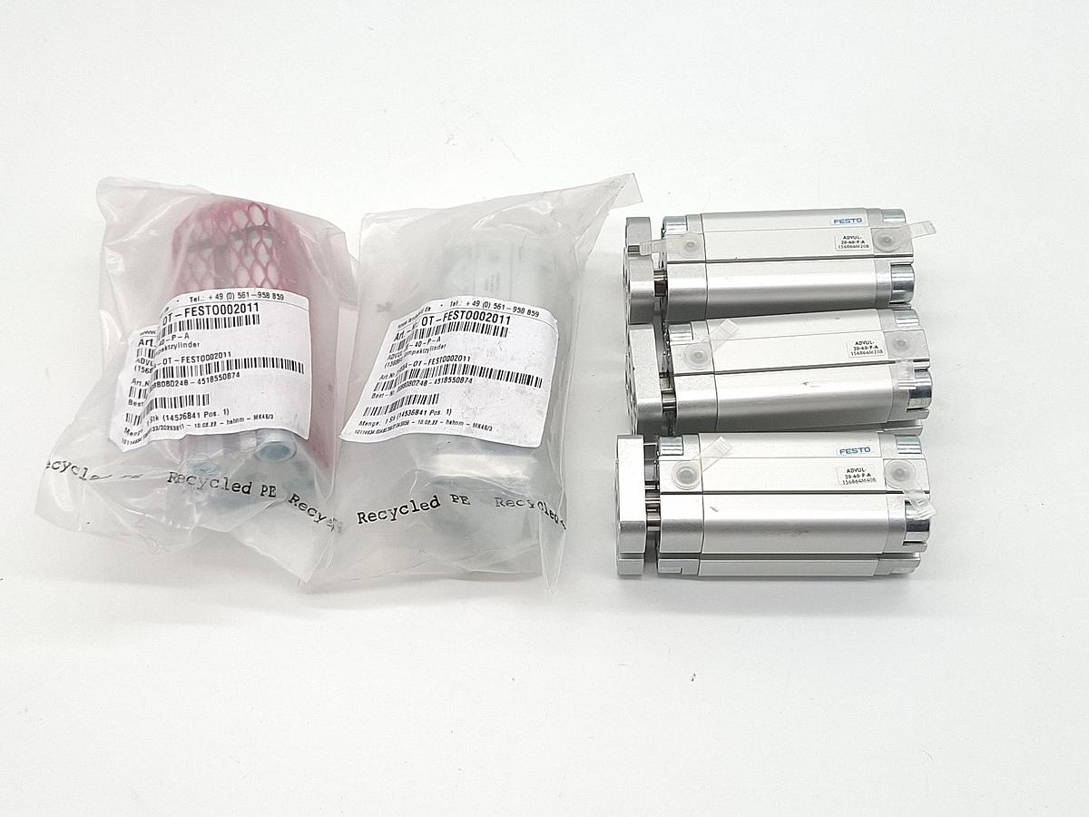 Kompaktzylinder, Hub 40mm, ADVUL-20-40P-A, 156864, Festo, neu