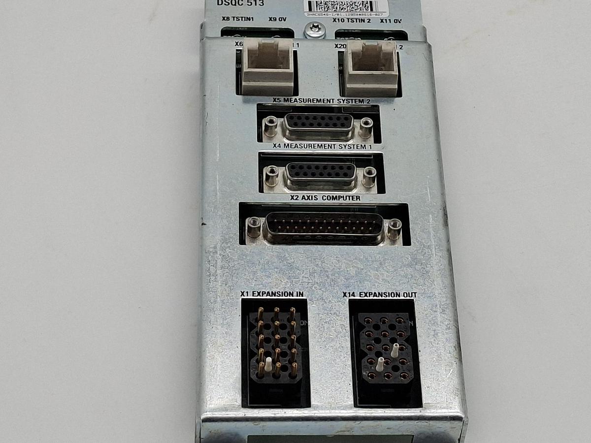 Gebraucht Stecker Modul, DSQC 513, 3HAC6546-1/01, ABB, gebraucht-Funktionszusicherung