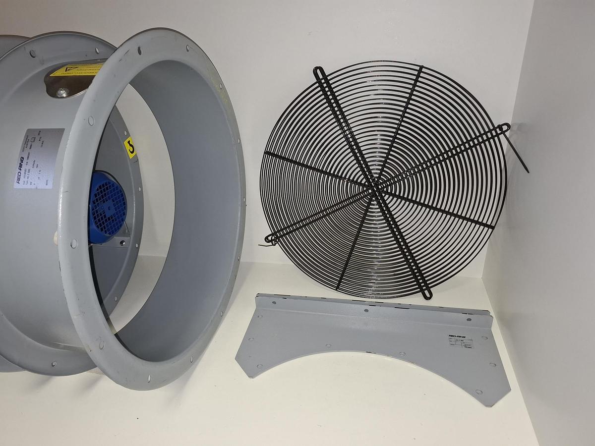 Industrie Rohrventilator mit Zubehör, D560mm, TGT 560-4D + .., Red Ring, neu -40%