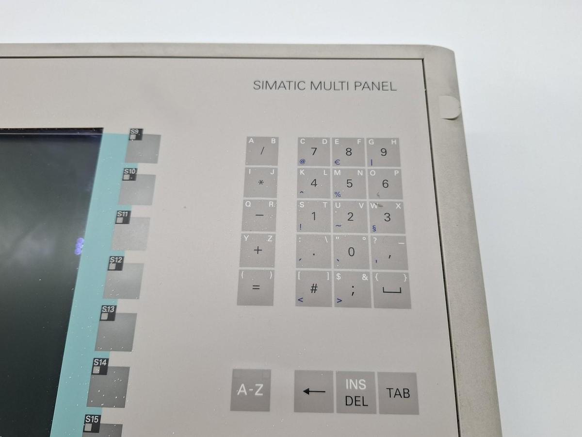 Gebraucht Multi Panel, MP 370 KEY-12 TFT, 6AV6- 542-0DA10-0AX0, Siemens, gebraucht-Top