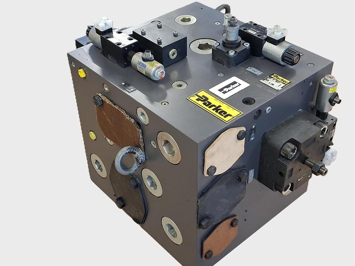 Überholt Schließblock zu Druckgussmaschine GDK2500 von Frech, PADS1117.400, Parker, überholt-neuwertig