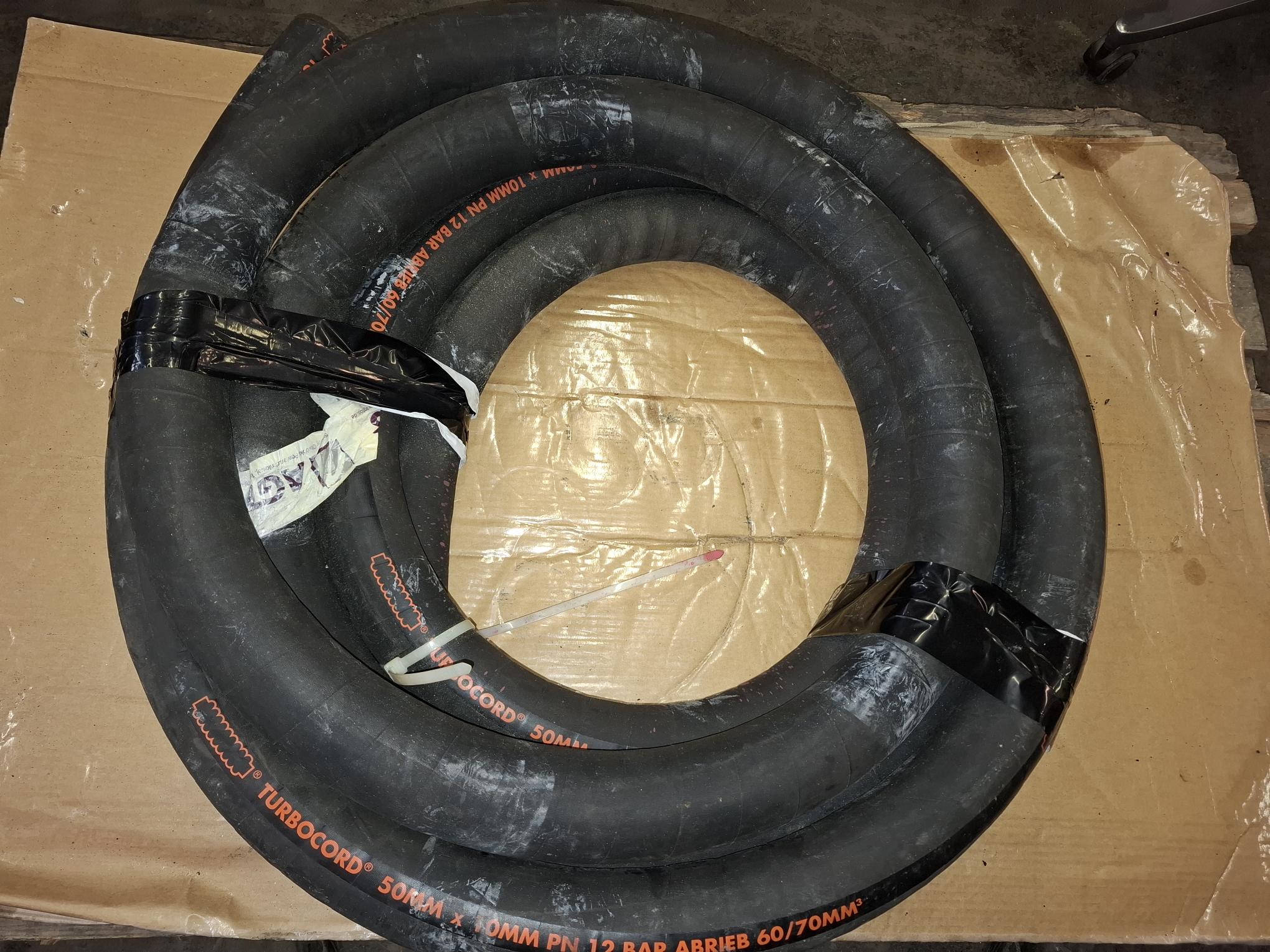 8m Sandstrahlschlauch, PN12 bar, Turbocord 50mx10mm, Teguma, neuwertig -60%