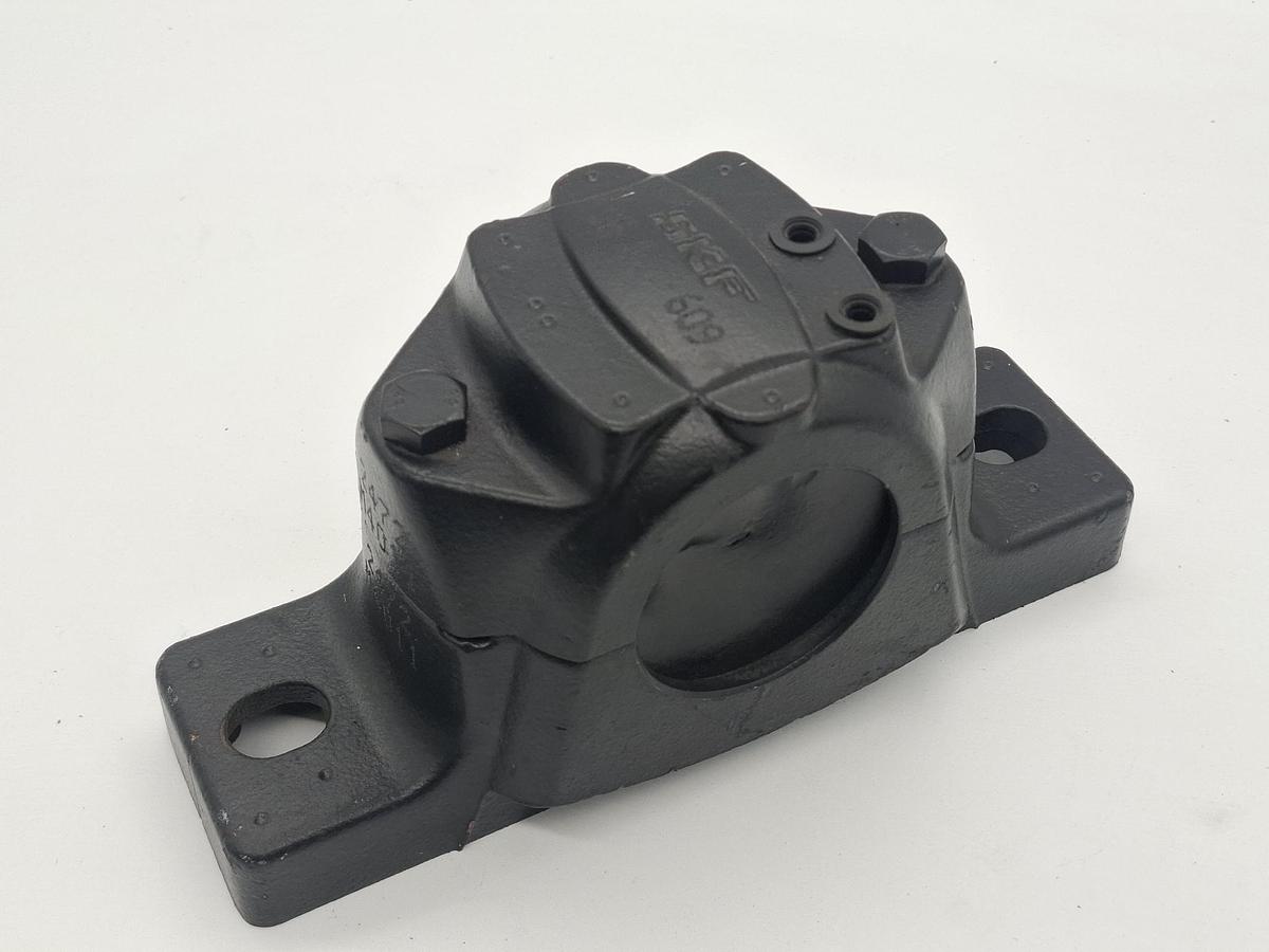 1 Stück geteiltes Stehlagergehäuse, Gusseisen, SE 511 609, SKF, neu