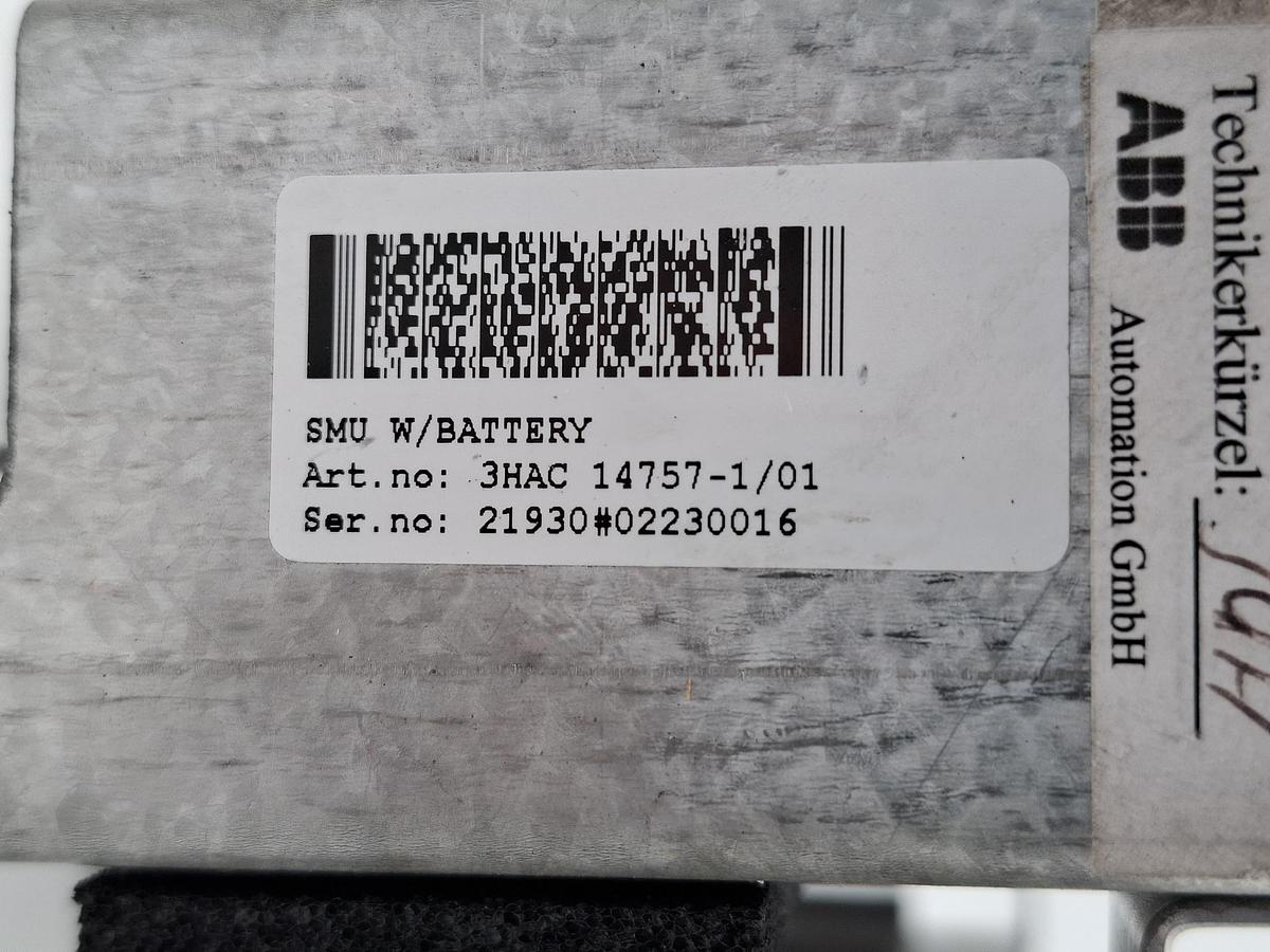 Gebraucht SMU Unit ohne Batteriepack, 3HAC14757-1/01, ABB, gebraucht-Funktionszusicherung