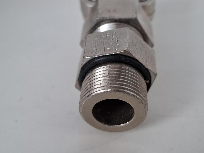 Ex Kabelverschraubung, MS, vernickelt,  PG16, d11-13mm, 1816.26, Agro, neuwertig