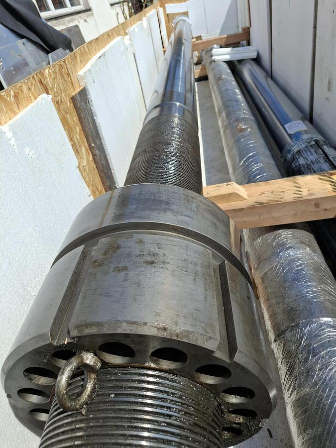 Gebraucht Ersatzsäule für IDRA OL1800 + Verstellmutter, D260mmx6480mm, (13),  Idra, gebraucht