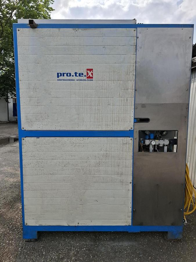 Gebraucht Komplette Bearbeitungszelle mit Roboter und …, RB4400 SC…, ABB, gebraucht