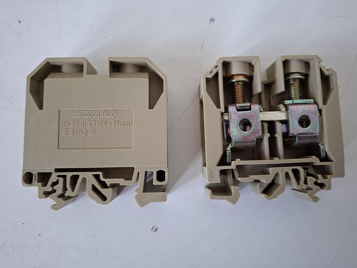 15 Stück Anschlussblock, RK35, Conta clip, neu