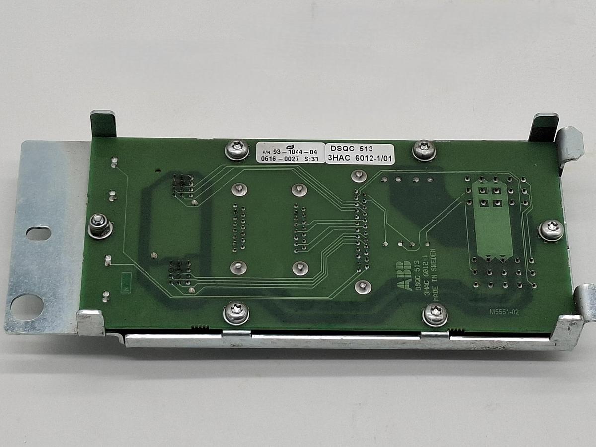 Gebraucht Stecker Modul, DSQC 513, 3HAC6546-1/01, ABB, gebraucht-Funktionszusicherung